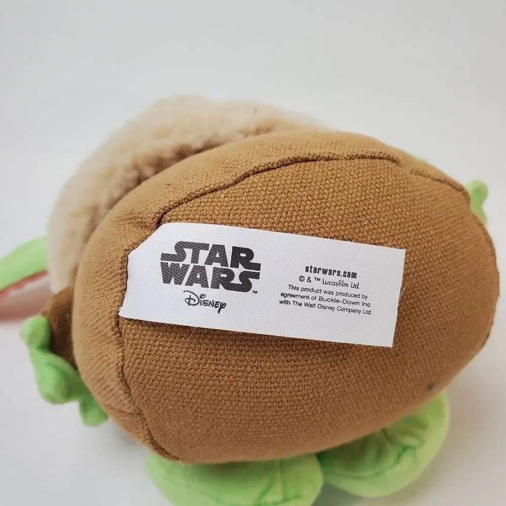 Buckle-Down Dog Toy Squeaker Plush - Star Wars The Child Sitting Pose